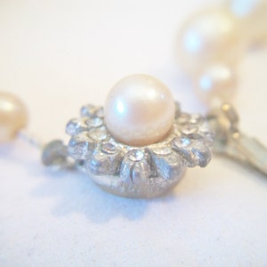 Vintage Pearl Necklace Costume Jewelry Ornate Clasp Japan Wedding for ...