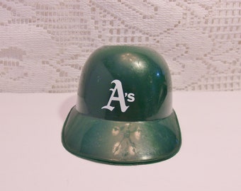 Oakland A's Helmet Vintage Stadium Giveaway Baseball Sports Cap Laich  Ice Cream Cup Play Ball Gift for Him Dad alexlittlethings.etsy.com