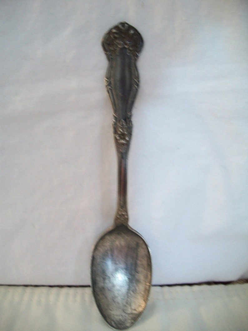 Vintage Wm Rogers & Son AA SPOON 1908 Flatware Ornate ...
