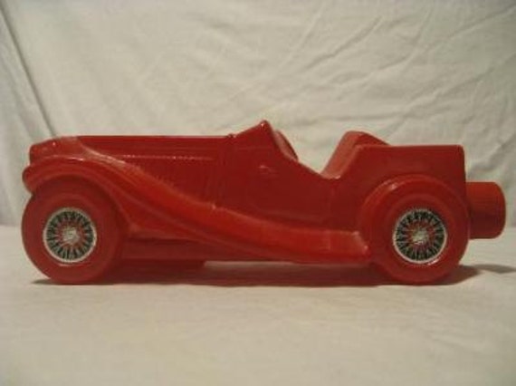 Vintage AVON 1936 MG After Shave Decanter Bottle 1974 Red Car - Etsy