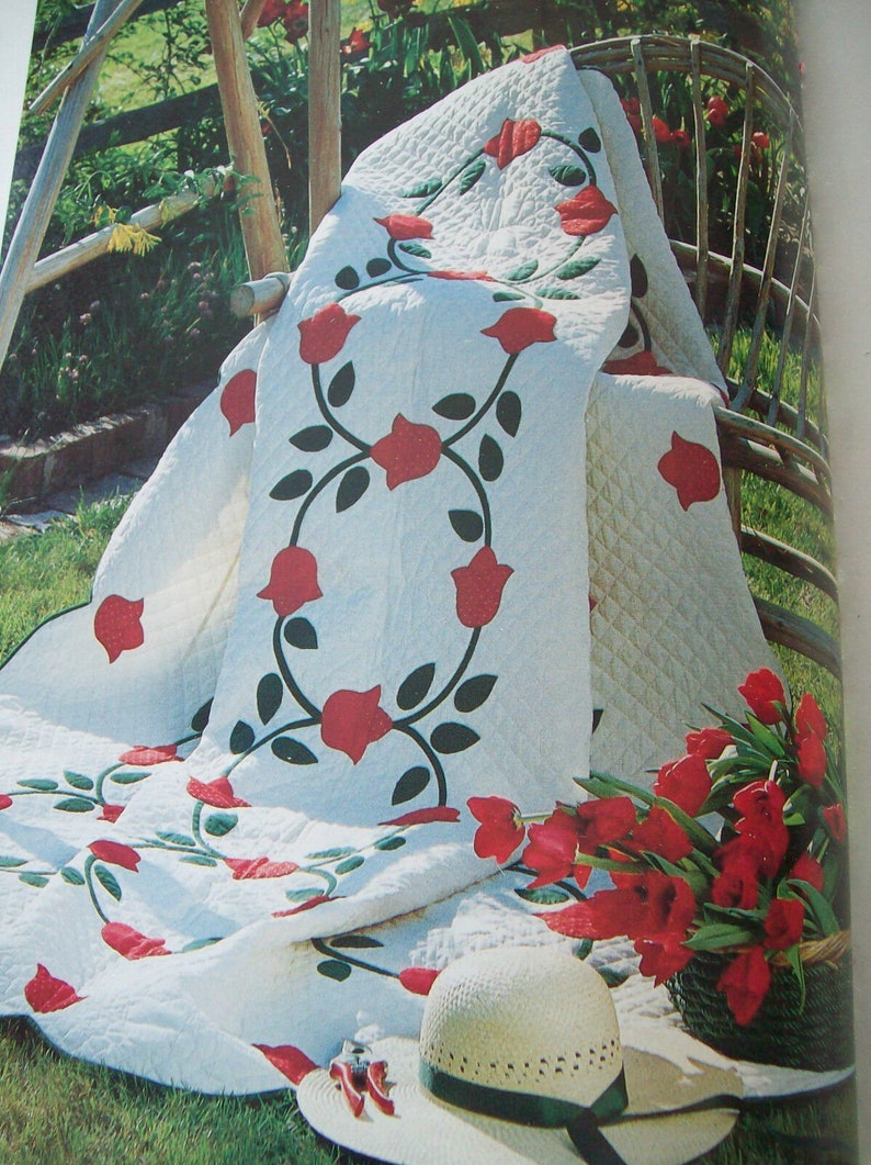 Vintage Great American Quilts 1987 Pattern Book Christmas Etsy