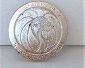 1982 MGM Grand Hotel Casino 1.00 Slot Lion Gaming Token Reno Nevada Biggest Little City In The World