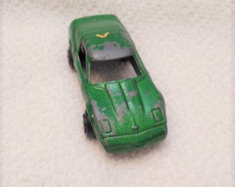 Vintage Tootsietoy Diecast Vehicle Small 2" Long Green Corvette Toy Car Tootsie Toy www.etsy.com/shop/ALEXLITTLETHINGS