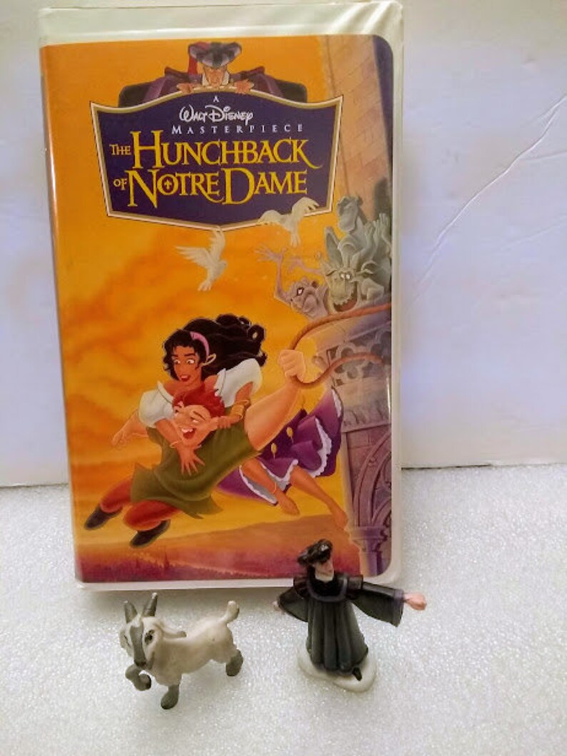 1997 The Hunchback of Notre Dame VHS Walt Disney Masterpiece | Etsy