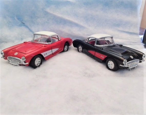 1957 chevy best sale corvette model car