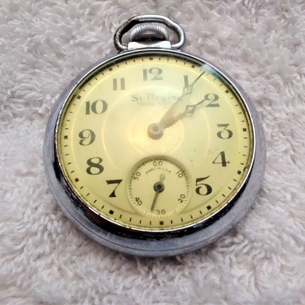 Wind up Pocket Watch Etsy