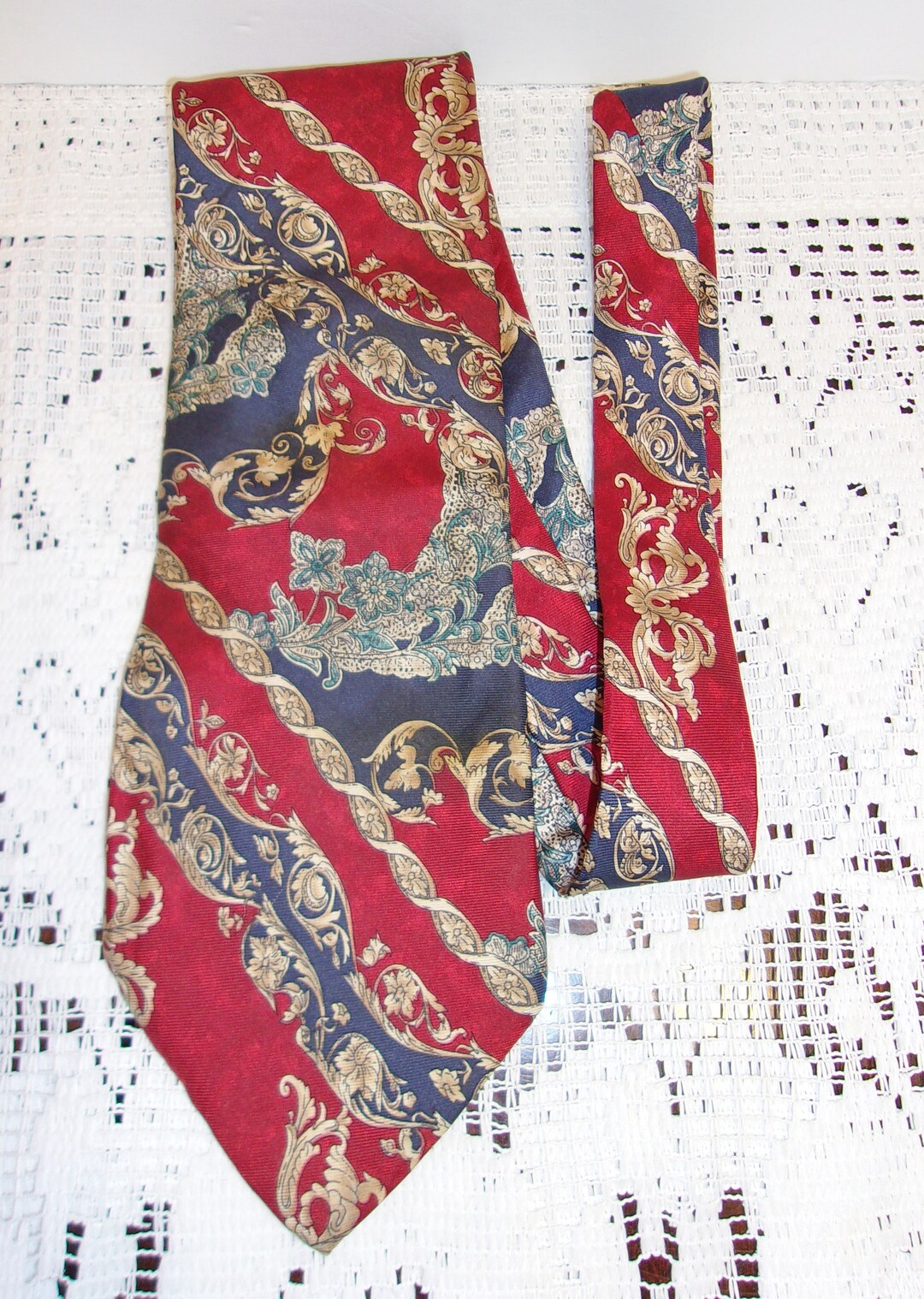 Mallory & Church Necktie Men's Vintage Fashion Accessories Etsy
