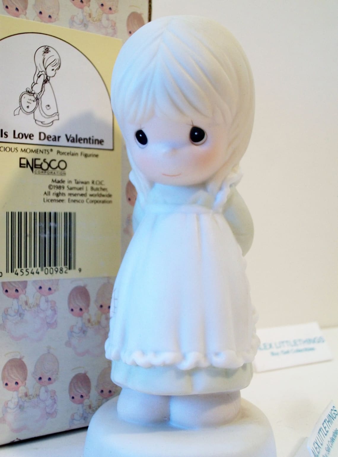 Precious Moments Figurine God is Love Dear Valentine 1989 | Etsy