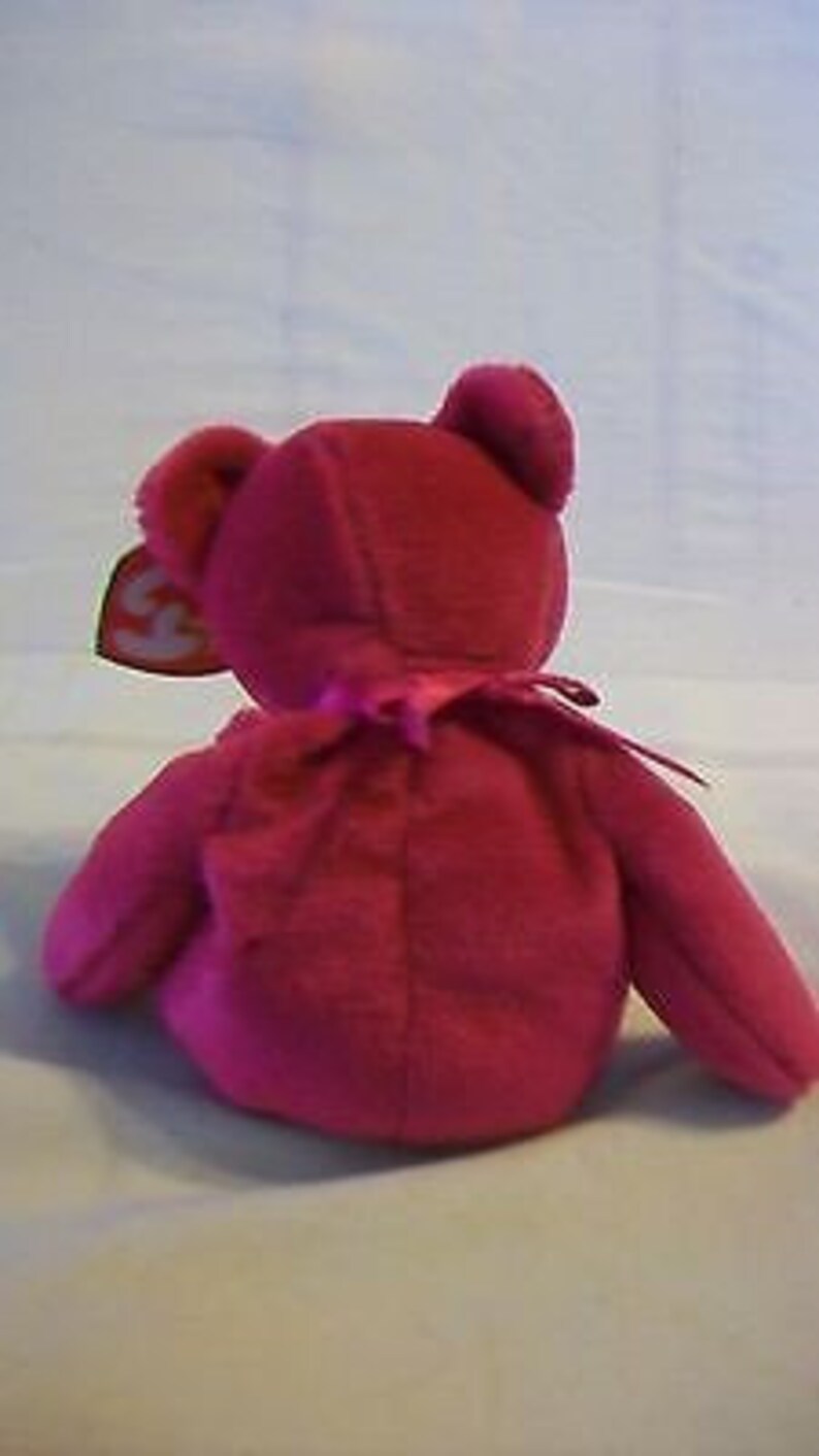 Ty Beanie Babies Valentina Bear DOB February 14 1998 Error Etsy