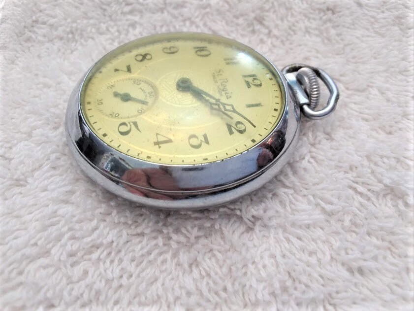 Vintage Trademark Marked St. Regis Ingraham Mechanical Wind up