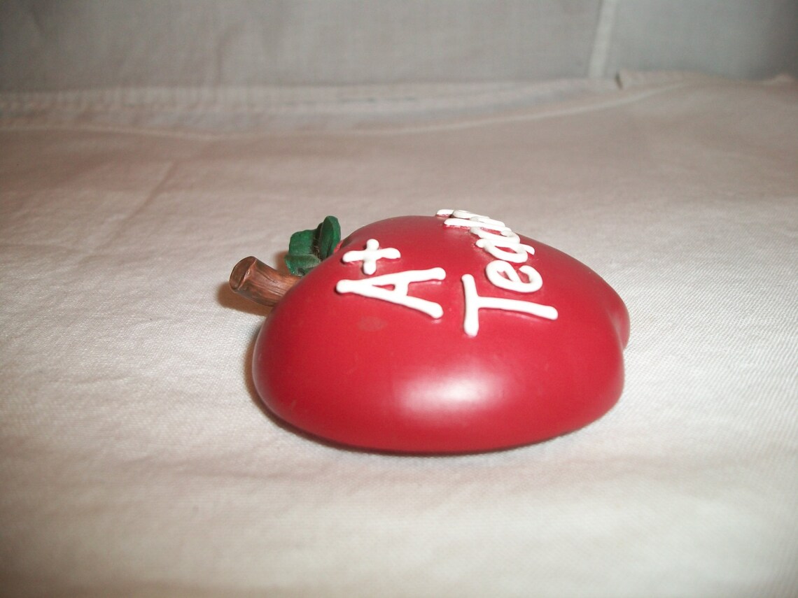 Vintage Red Apple Refrigerator A Teacher Back to Etsy