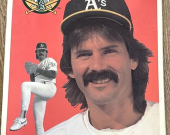 Vintage Oakland A’s Athletics Magazine Program 1993 Volume 13 Number 1 Dennis Eckersley MLB Gift for Him Dad alexlittlethings.etsy.com