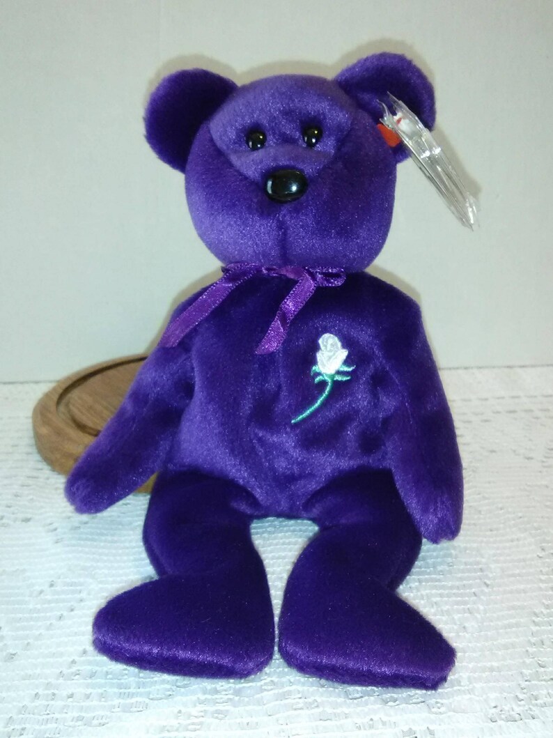 Princess Diana First Edition Beanie Baby Space P.E Pellets Etsy