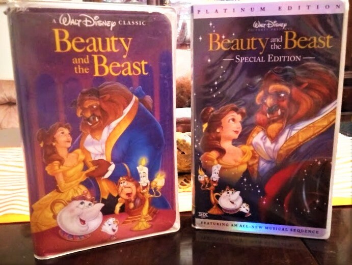Beauty And The Beast Vhs 2002