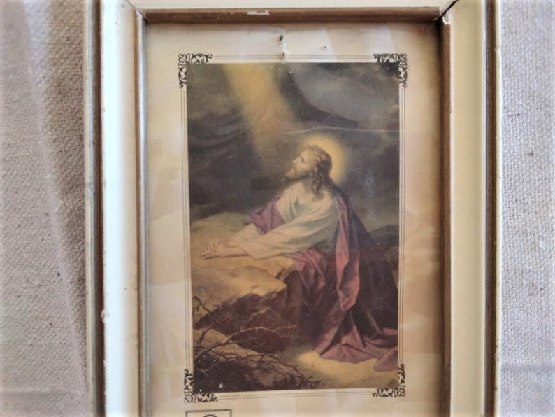 Jesus Betet im Garten gethsemane Christus ist das Haupt