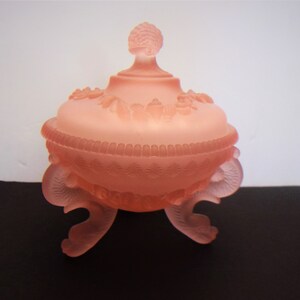 Antique Double Sided Handled Serving Dish Lobster Bowl Butterfly Shaped Dish Red Floral Motif Red Luster Ware Trim Deep Textured Scallops