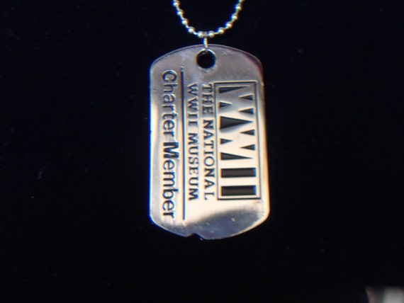 The National WWII Museum Dogtag Necklace Charter … - image 6