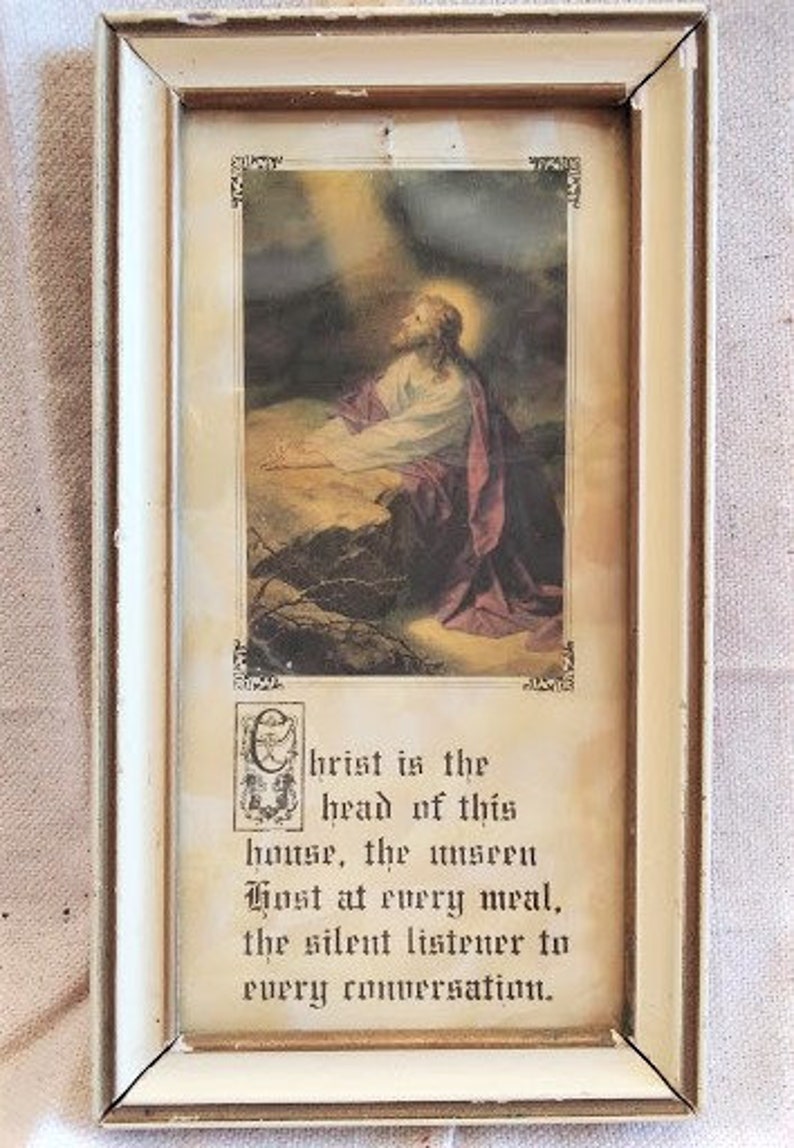 Jesus Betet im Garten gethsemane Christus ist das Haupt