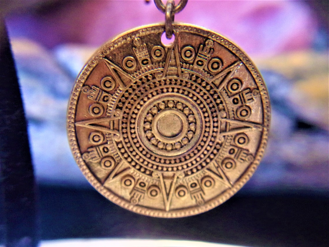 aztec-mayan-calendar-dangle-earrings-vintage-jewelry-fashion-etsy