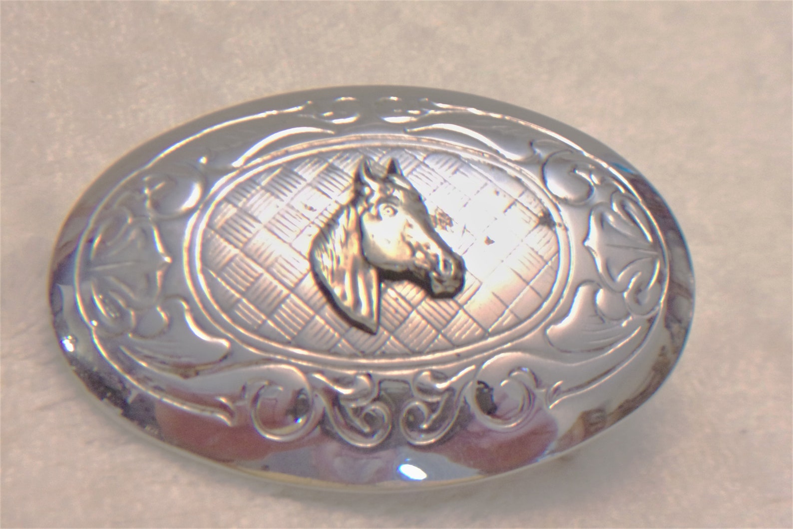 Horse Belt Buckle Unisex Equestrian Fashion Country Western Etsy