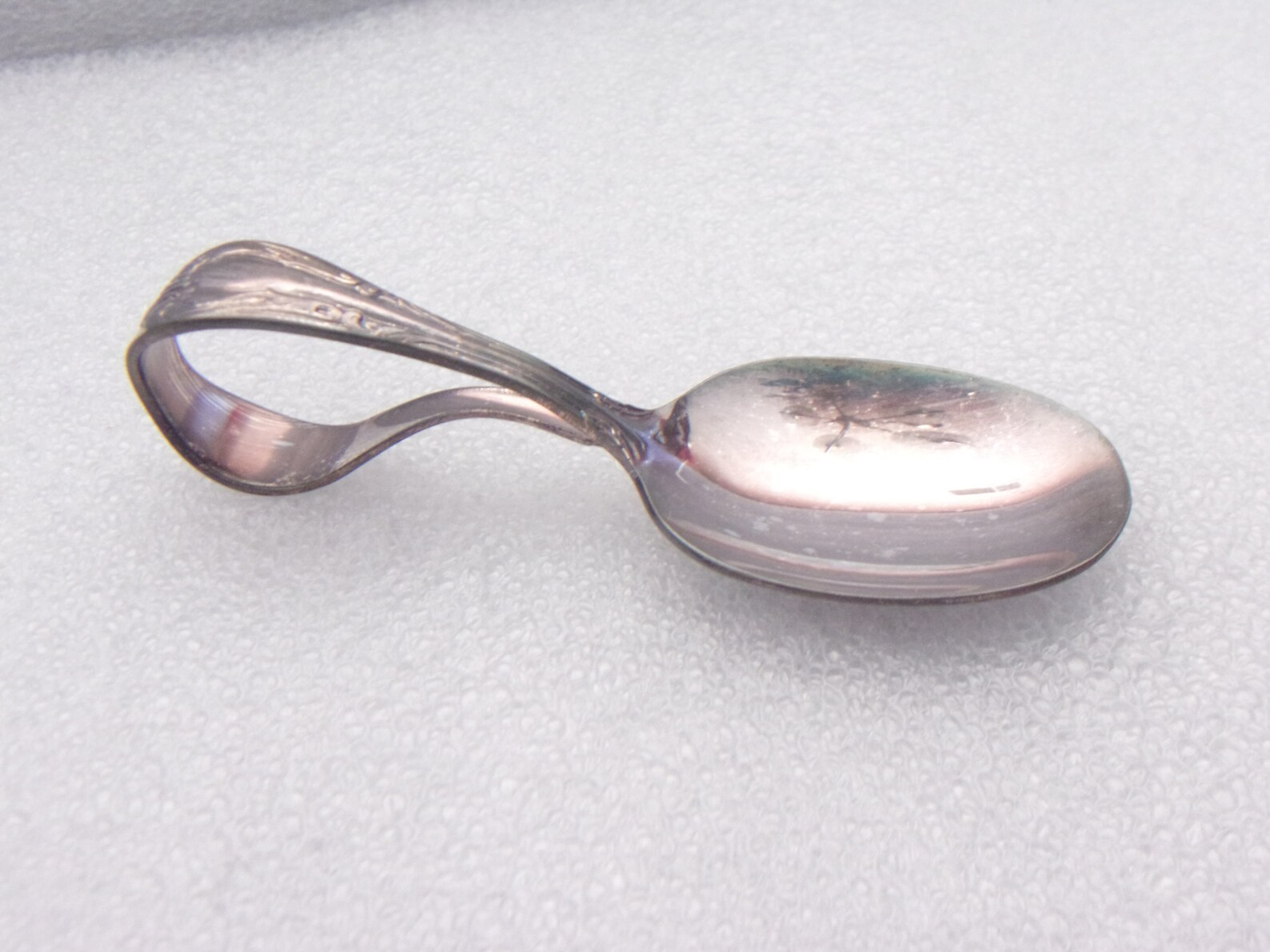 Rogers Oneida Bent Baby Spoon Vintage Utensils Baby Shower Etsy