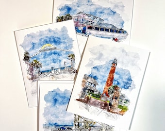 New Smyrna Beach Scene Cards