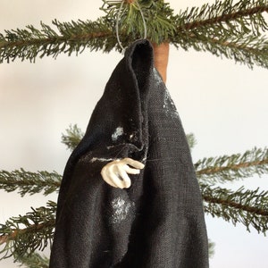 Dickens’ Ghost of Christmas Yet to Come tree ornament