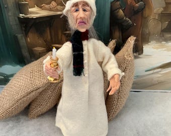 6 inch Dickens’ Ebenezer Scrooge Christmas ornament