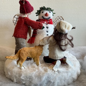 Den Schneemann bauen