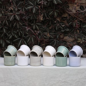 Handmade stoneware butter bell or butter keeper