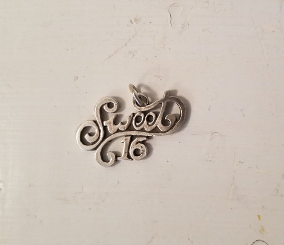 Vintage 1970's - 1980's Sterling Silver Sweet 16 … - image 3