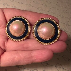 Vintage 1990s Set Of 6 Pair Of Pierced Earrings image 5