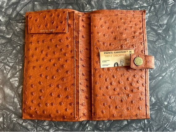 Fabulous Vintage Prince Gardner Leather Bifold Wa… - image 4