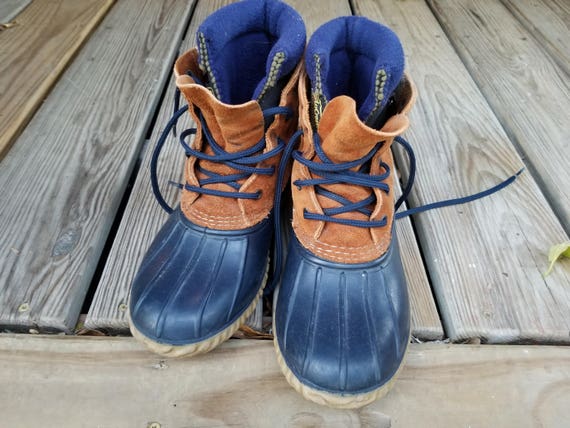 Vintage 1970's LaCrosse Duck Boots With Insulated Liners | Etsy