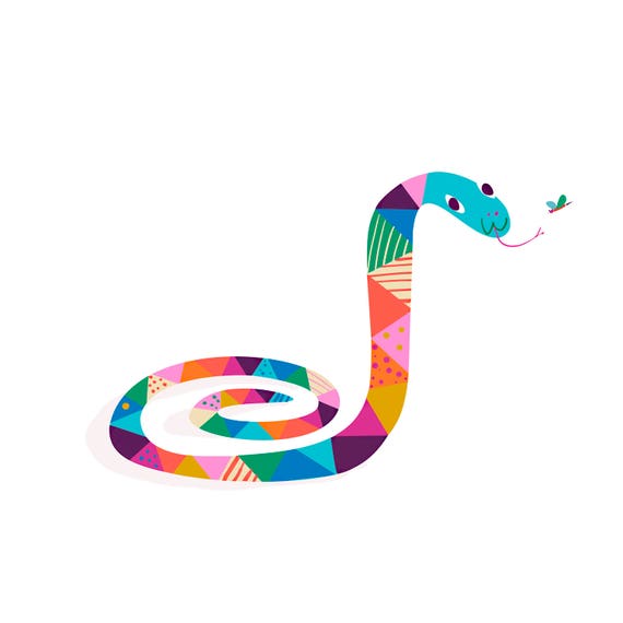 Chinese Zodiac Year Of The Snake Etsy