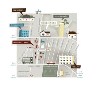 Wan Chai Heritage Karte