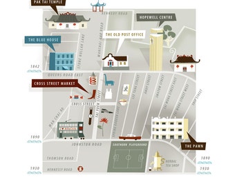 Mappa del patrimonio di Wan Chai