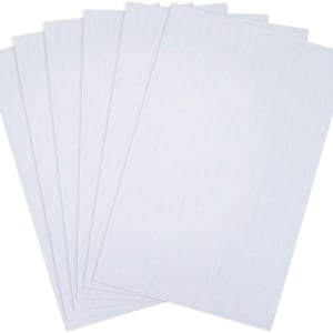 6 Pieces Aida Cloth 14 Count Cross Stitch Fabric, White, 12 by 18-Inch