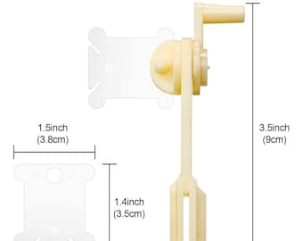 PLAQUE 'ENROULEMENT DE Fil En Plastique Planche 'enroulement De Point