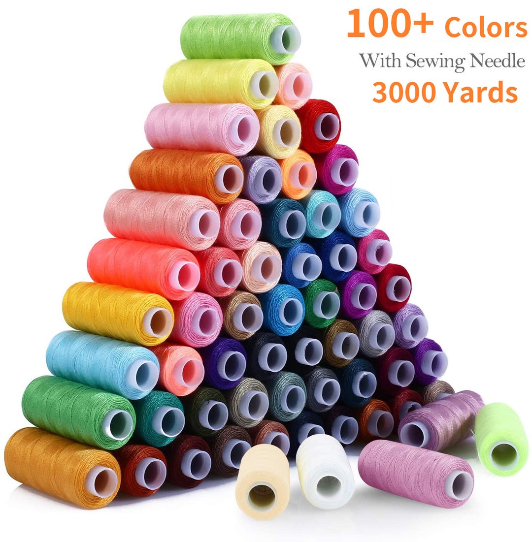 17 Colors 3000 Yards Sewing Thread Polyester Sewing Threads Sewing  Accessoriesaccessories For Sewing Machine Industrial - Sewing Threads -  AliExpress