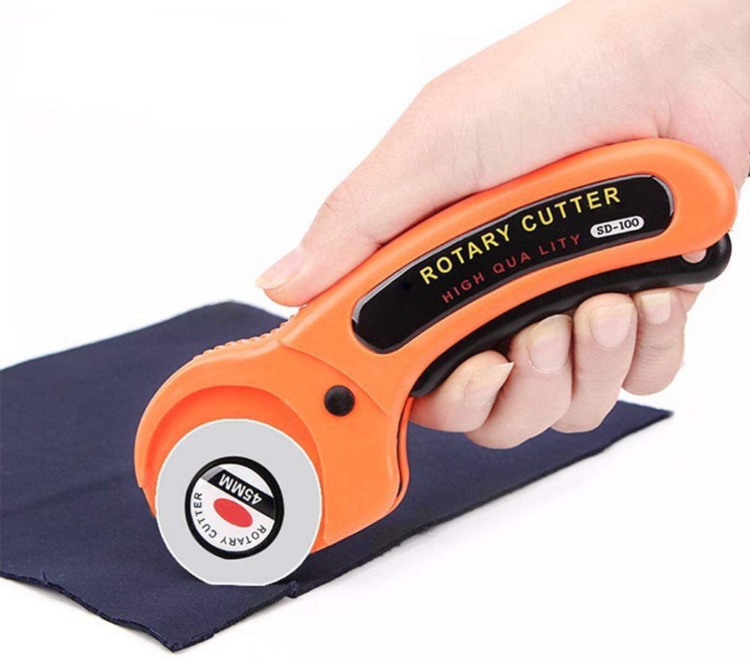 Patchwork Rotary Cutter SET Paper Cutting Tools 45mm Rotating Skip