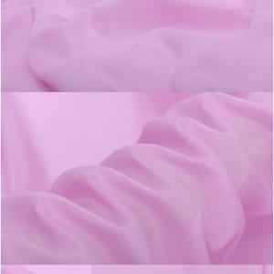 Solid Light Fuchsia Pink Silk Cotton Blend Fabric By The Yard or Metre Width 53 inch