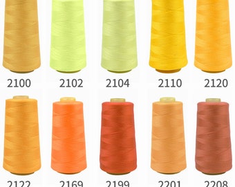 28 Spools Sewing Thread Polyester for Hand & Machine Sewing Total 14000yards