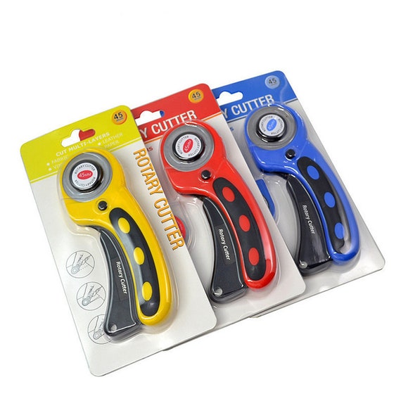 45mm Handle Rotary Cutter Round Cutters Sewing Rotary Cloth Guiding Cutting  Machine Quilters Quilting Fabric Craft Tool