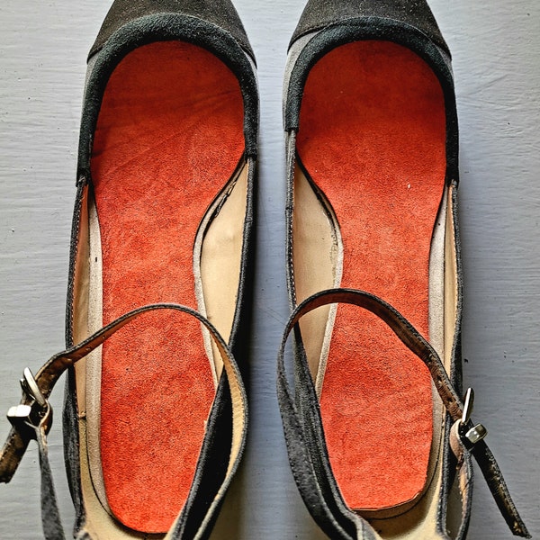 Geschnittene Schuhe | Kurze Vamps | Außensohlen | Toe Dekolleté | Fußkettchen