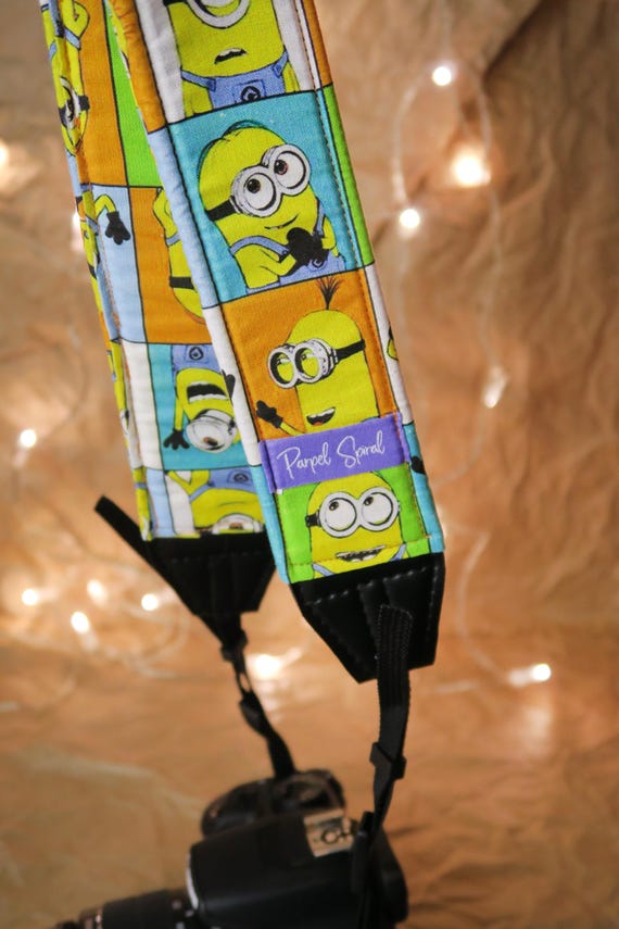 Minions, Despicable Me, Camera Strap, DSLR, Polaroid Camera Strap