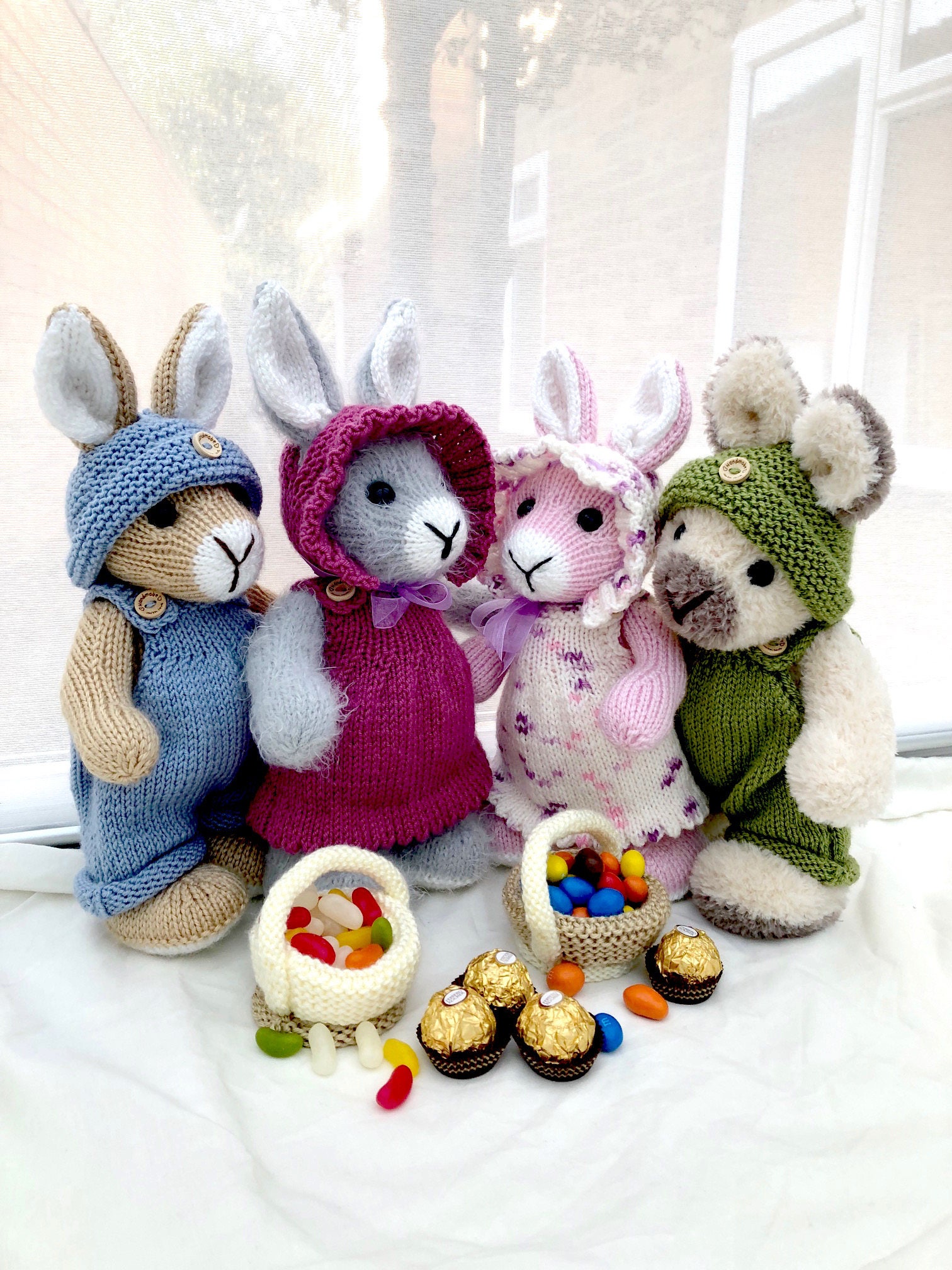 Handmade Supplies :: Sewing & Fiber :: Patterns :: Crochet Patterns :: Bunzo  Bunny Crochet Pattern - Digital Pattern Only