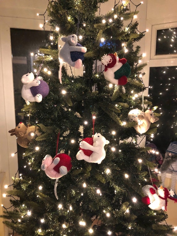 Etsy christmas tree baubles Clearance