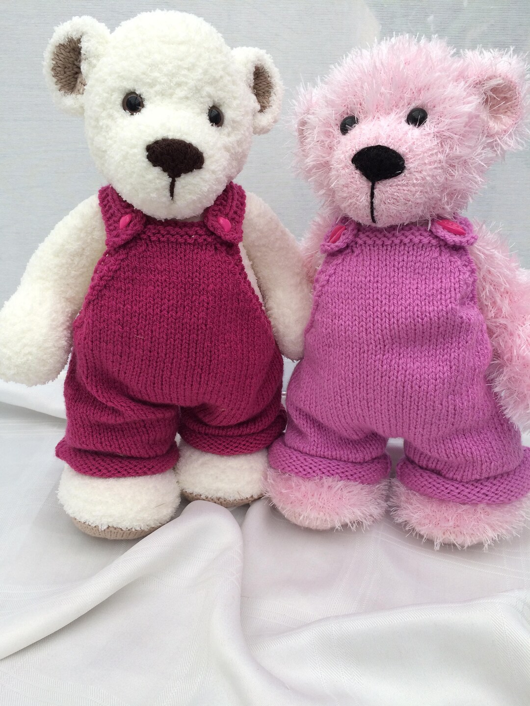 Tayberry Bear PDF Knitting Pattern Download Knitted Flat Written