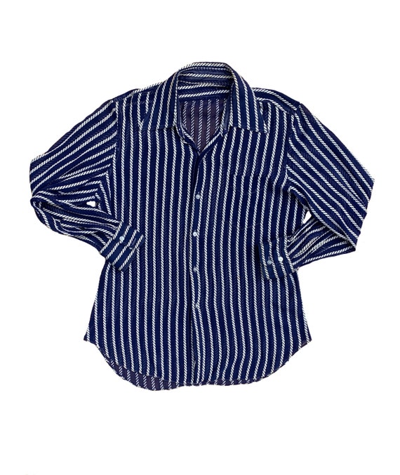 Vintage Ropeable Button-Up Shirt